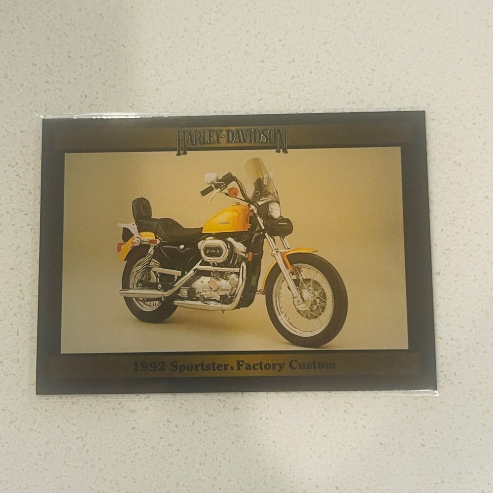 1992 Harley-Davidson Sportster Factory Custom Trading Card Series 2 #178 XLH-883